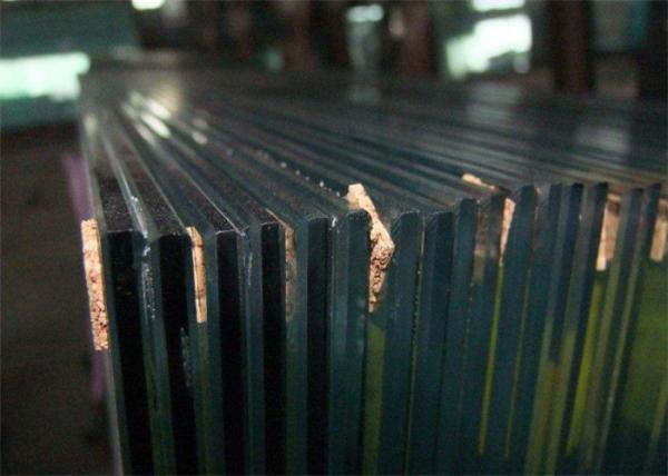 Safety Tempered PVB Laminated Glass 12mm 16mm Thickness For Construction