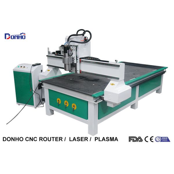 Wood / Acrylic Engraving CNC Router Milling Machine With 3 Zone Vacuum Table