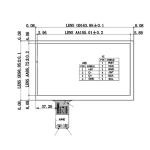 IPS Capacitive LCD Display Modules 7 Inch With HDMI Driver Board