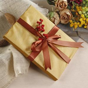 Best Custom Printed Logo Gift Wrapping Paper For Flower Rose Present Clothing wholesale