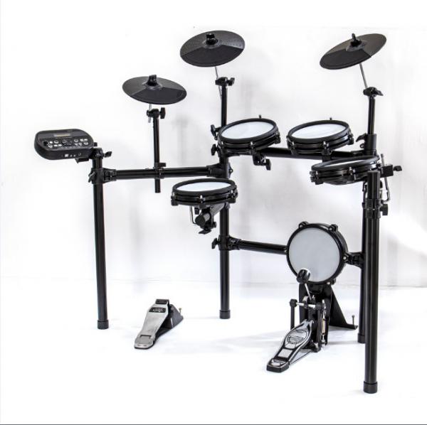 Silicone Electronic Drum Set Portable Drum Set with Speaker Pedals for Kids Beginner Roll Up Practice Pad Electric