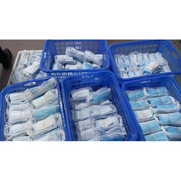 Medical Protective 3 Layer Face Mask Excellent Bacterial Filtration Properties