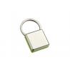 Anti Rust Metal Keychain Holder Colorful Snap Hook Keychain Square Plastic for sale