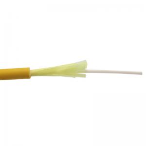 China Simplex Round Optical Fiber Cable G657A G652D 3.0mm 9/125um SM SC/APC SC/UPC on sale