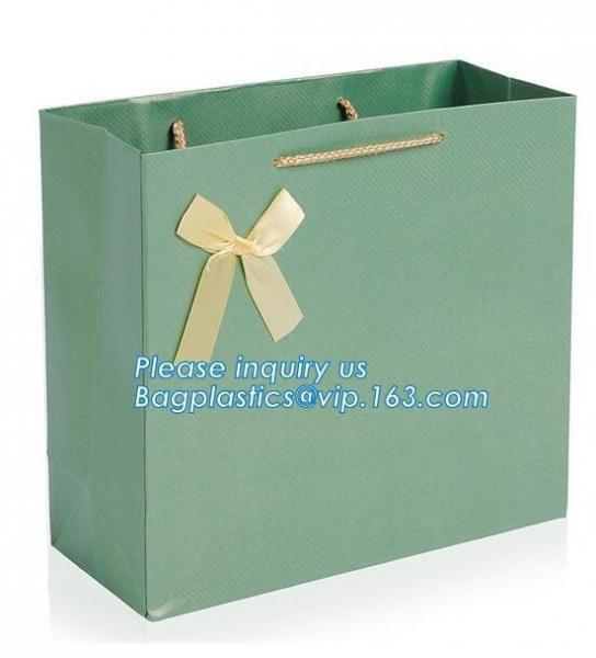 Luxury Personalized Printed Shopping Carrier Heavy Duty Reinforced Die Cut Handle Paper Gift Bag,carrier, handle bags,