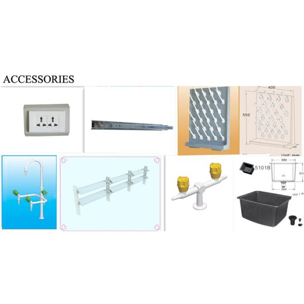 Steel lab furniture dental lab work bench wall bench/dental lab furniture