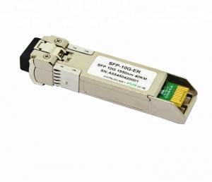 Best 10GBASE-ER SFP Transceiver Module For SMF 1550 Nm 40km LC Duplex Connector wholesale