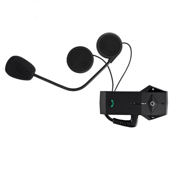Cheap Double Lens Flip Up Intercom Motorcycle Bluetooth Ear Plugs Earbuds Earphones With Microphone for sale