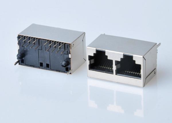 Cheap 8p8c RJ45 Jack Connector PCB Mount For Network Socket Internet Modular Copper Alloy for sale