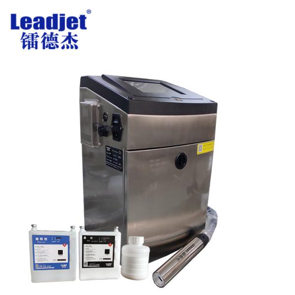 Cheap 1.5-20mm clean packaging printing lines Touch Screen 1-6 lines White Inkjet Coder Printer for sale