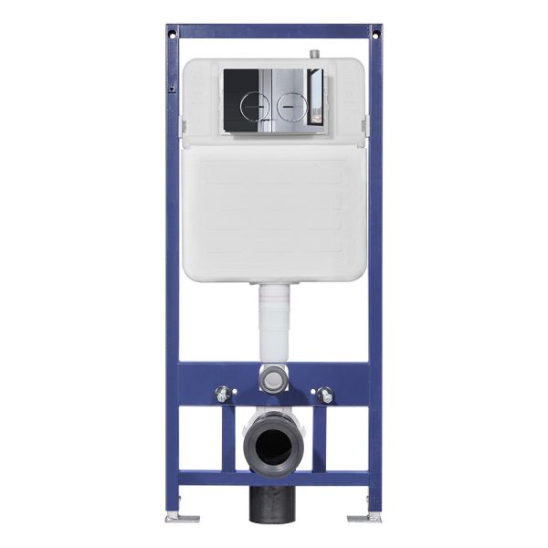 Modern Gravity Flush Water Supply Concealed Wall Hung Cistern Made of Stainless Steel