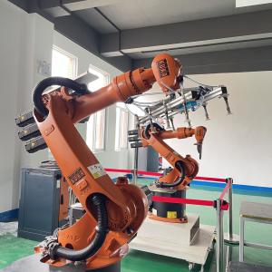 China 1611mm Reach Palletizing Robot Floor Mounted Automation Equipment, Flux Cored Welding Robots, Machine Loading Robots on sale