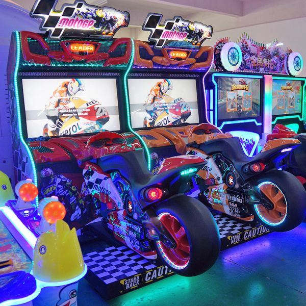 W230*D280*H260CM Moto Gp Simulateur Arcade Machine De Jeu Simulator Moto Racing Game Machine