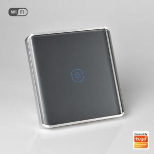 China UK UN Standard 1 gang WiFi Curved surface switch With Anual Touch Control/APP control/AI voice control on sale