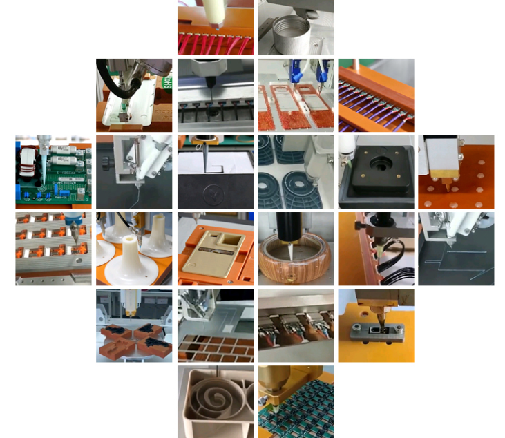 14 Inch LCD Automatic Hot Glue Dispenser Glue Dispensing Equipment