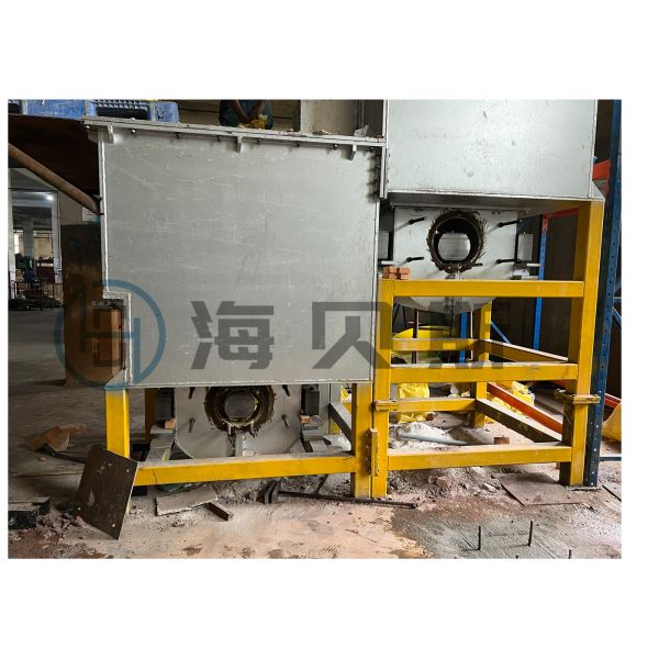 PLC Control Brass Rod Continuous Casting Machine 0.3Mpa-0.4Mpa For Brass Spare Parts Forging