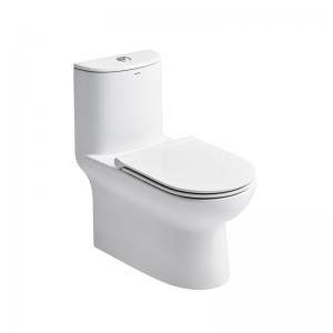 Best 0.9Gpf One Piece Toilets Elongated 12 Rough In Size Easy To Clean wholesale
