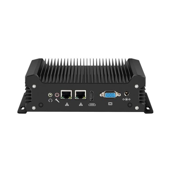 Cheap Intel Core Series Processor Industrial Fanless Computer Mini PC With Dual LAN Dual COM for sale