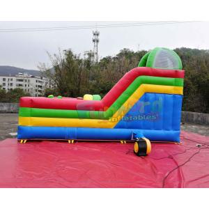 6x4x3.5 Meter Inflatable Bouncer Slide Obstacle Course Jumping Castle