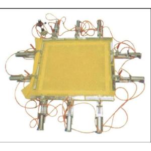 Pneumatic Mesh Automatic Screen Printing Press , Silk Screen Printing Equipment