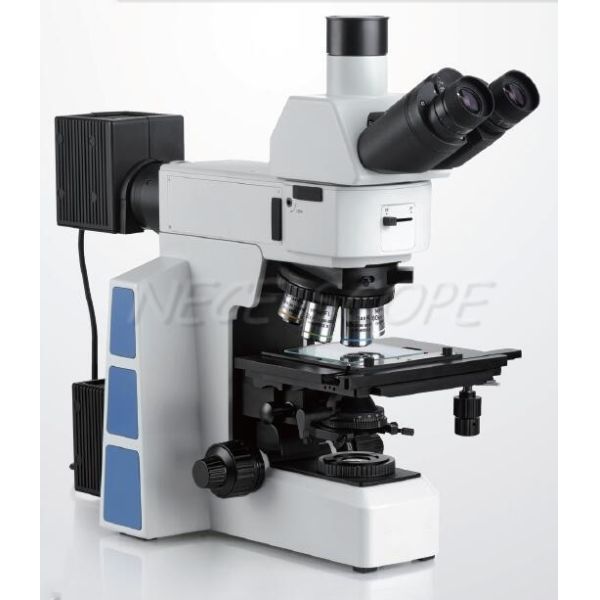 Super Wide Field Metallurgical Optical Microscope 26.5mm 12V / 100W
