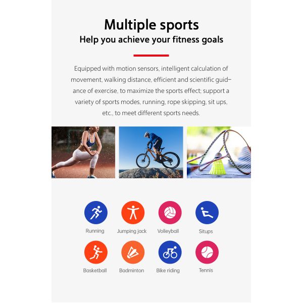 T500+ 1.75 Inch Full Screen Smartwatch Bluetooth Calling