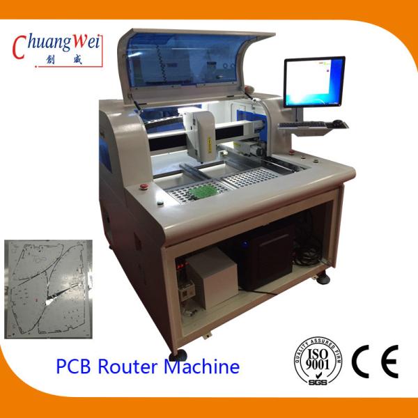 Cheap Manual Loading / Unloading PCB Depaneling Router with 50000RPM for sale