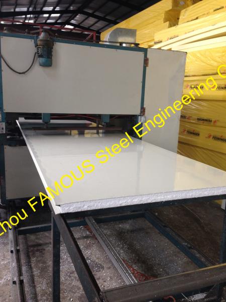 Cheap Glass Insulated Sandwich Panels Heat resistant For Cladding for sale
